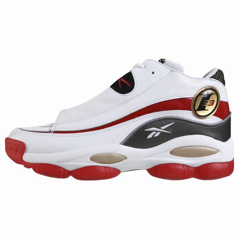 Reebok Answer Dmx Basketbalove Tenisky Damske - Biele/Červené XF2528QV